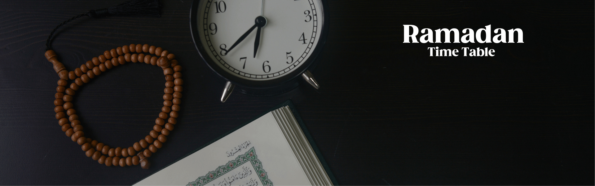 Ramadan Timetable